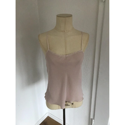 Pre-owned Philosophy Di Lorenzo Serafini Pink Synthetic Top