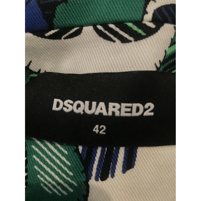 Pre-owned Dsquared2 Short Vest In Green