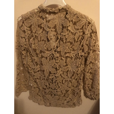 Pre-owned Roberto Collina Beige Cotton Knitwear