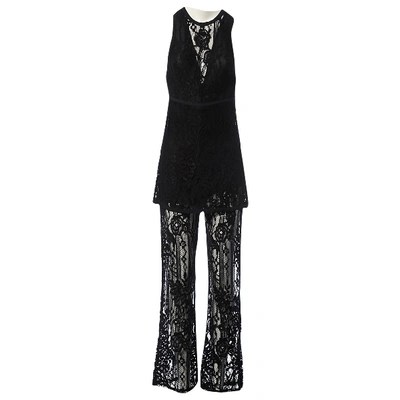 Pre-owned Elie Saab Jumpsuit In Black