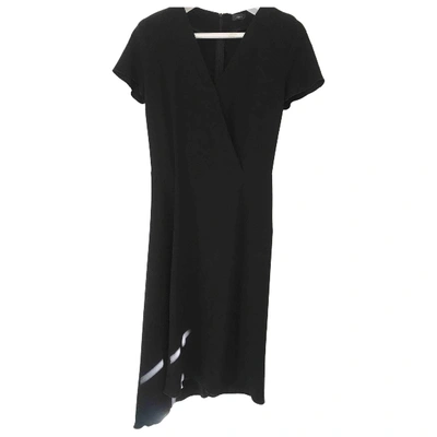 Pre-owned Joseph Mid-length Dress In Black