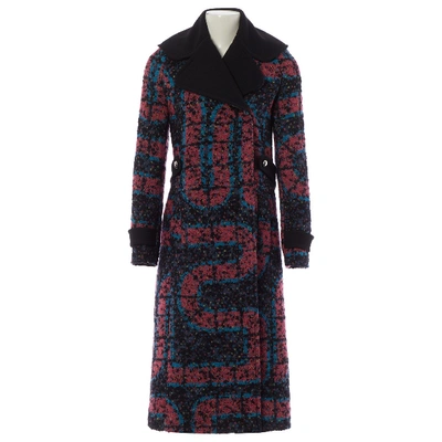 Pre-owned Peter Pilotto Wool Coat In Multicolour