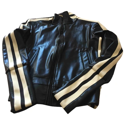 Pre-owned Norma Kamali Black Leather Jacket