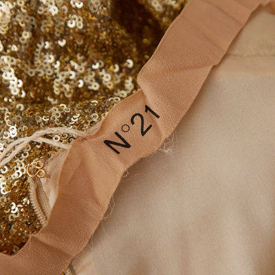 Pre-owned N°21 Mid-length Dress In Gold