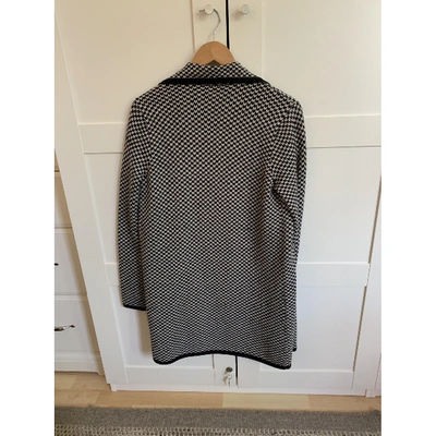 Pre-owned Joie Cashmere Cardi Coat In Multicolour