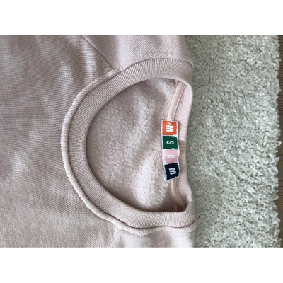 Pre-owned Msgm Pink Cotton Knitwear