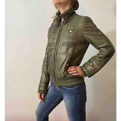 Pre-owned Fay Green Jacket