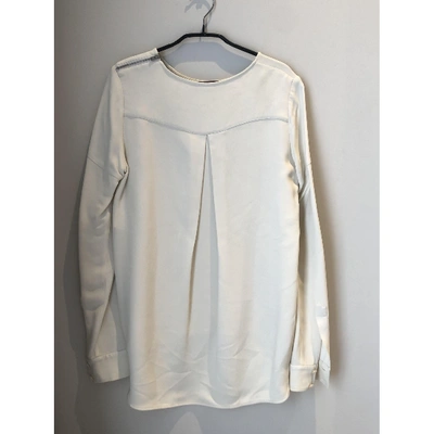 Pre-owned Stella Mccartney Blouse In Ecru