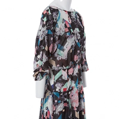 Pre-owned Rebecca Minkoff Silk Maxi Dress In Multicolour
