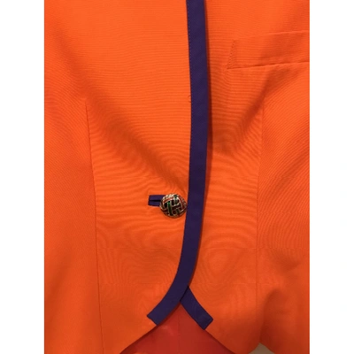 Pre-owned Versus Short Vest In Orange