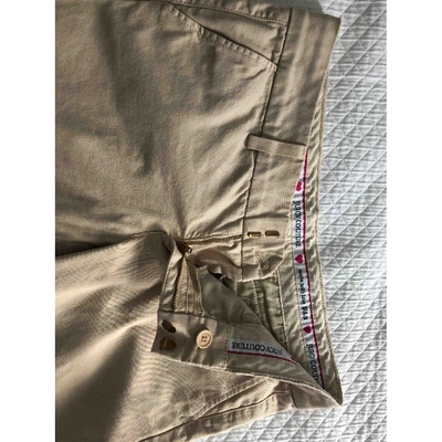 Pre-owned Juicy Couture Chino Pants In Beige
