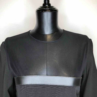 Pre-owned David Koma Mini Dress In Black