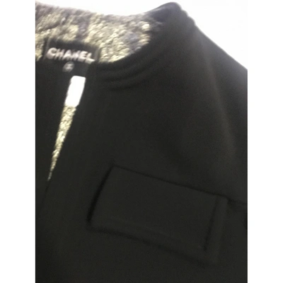 Pre-owned Chanel Short Vest In Black