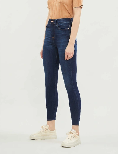 Shop 7 For All Mankind Women's Starlight Aubrey Skinny High-rise Jeans