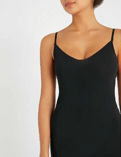 Shop Commando Scoop-neck Microfibre Maxi Slip Dress