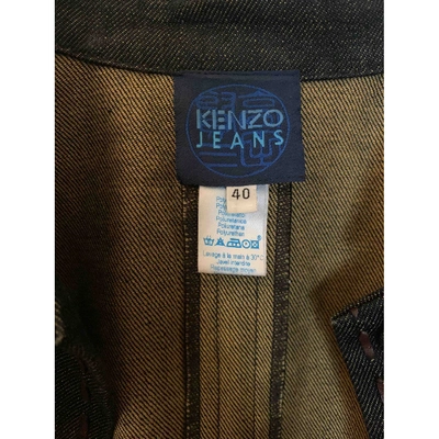 Pre-owned Kenzo Jacket In Blue