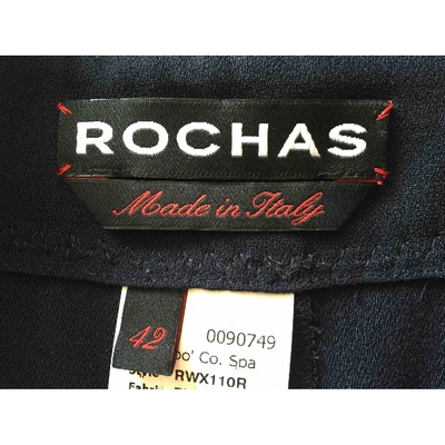 Pre-owned Rochas Mid-length Skirt In Purple