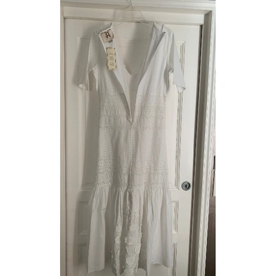Pre-owned Figue Dress In White