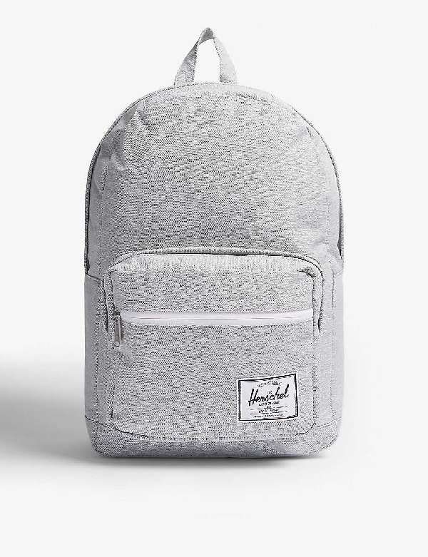 light grey crosshatch herschel