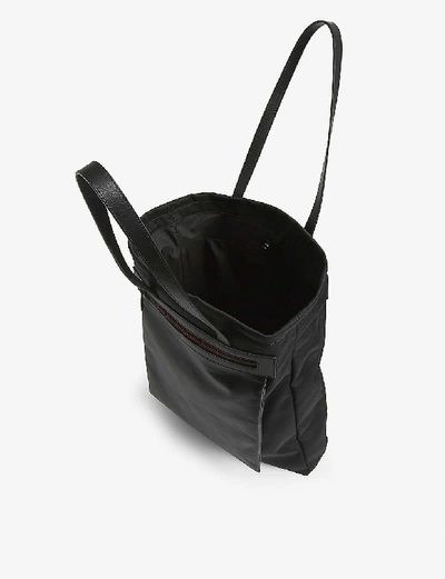 Shop Alexander Mcqueen City Tote Bag In Black