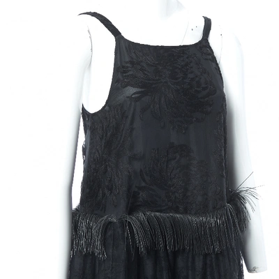 Pre-owned Rochas Mid-length Dress In Black