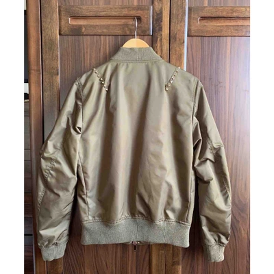 Pre-owned Valentino Jacket In Green