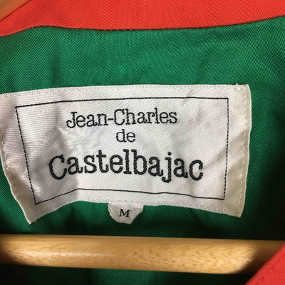 Pre-owned Jc De Castelbajac Short Vest In Green