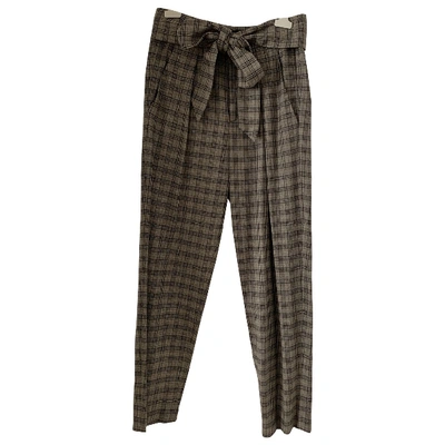 Pre-owned Masscob Large Pants In Brown