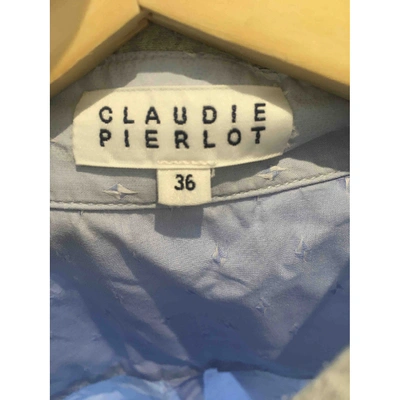 Pre-owned Claudie Pierlot Shirt In Blue