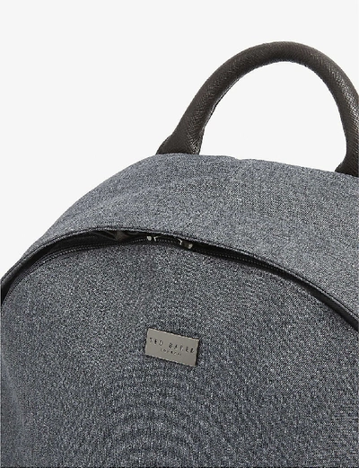 Shop Ted Baker Setgo Backpack In Grey-marl