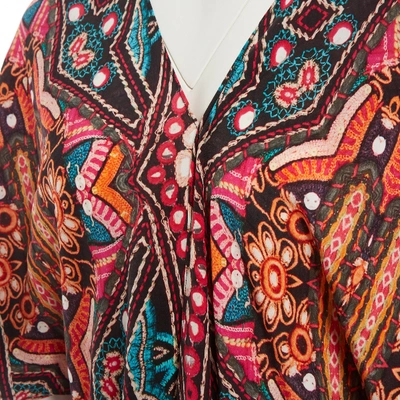 Pre-owned Athena Procopiou Silk Jacket In Pink