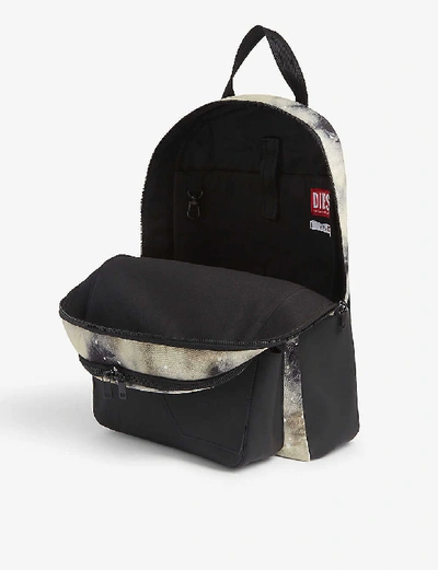 Shop A-cold-wall* A-cold-wall X Diesel Red Tag Project Tie-dye Backpack In Brown Wine