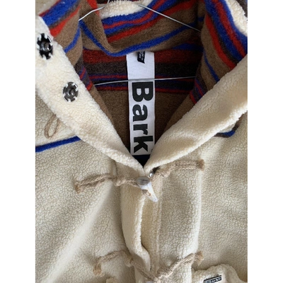 Pre-owned Bark Ecru Polyester Coat