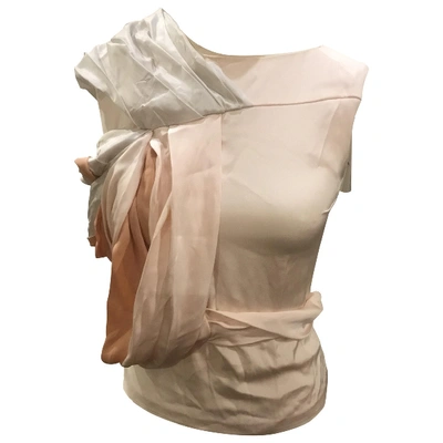 Pre-owned Balenciaga Silk Top In Other