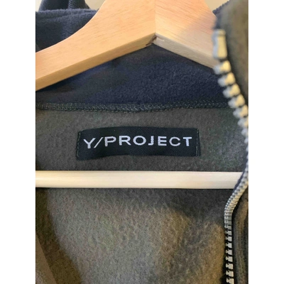 Pre-owned Y/project Jacket In Green