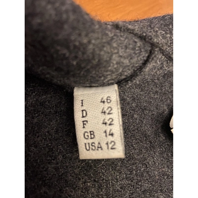 Pre-owned Moschino Grey Polyester Jacket