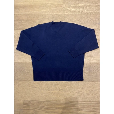 Pre-owned Sandro Navy Knitwear