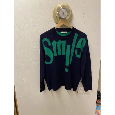 Pre-owned Sandro Navy Knitwear