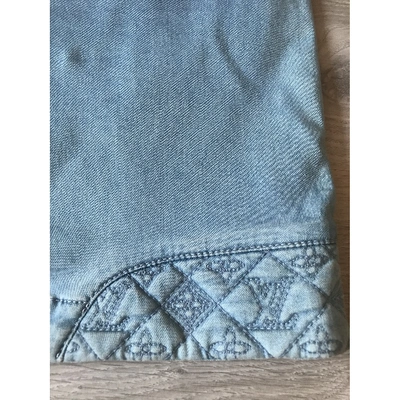 Pre-owned Louis Vuitton Mini Skirt In Blue