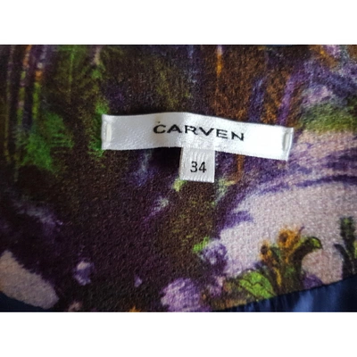 Pre-owned Carven Short Waistcoat In Multicolour