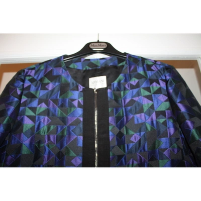 Pre-owned Armani Collezioni Jacket In Blue