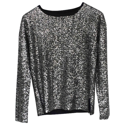 Pre-owned Zadig & Voltaire Wool Top In Silver