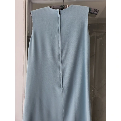 Pre-owned Dolce & Gabbana Mini Dress In Blue