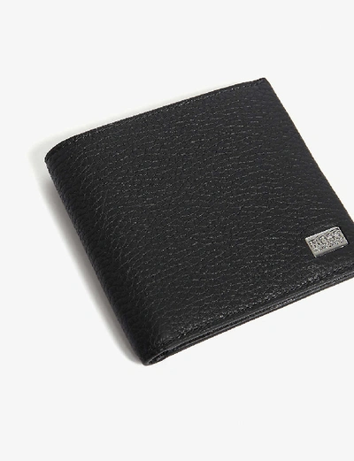 Shop Hugo Boss Crosstown Grained Leather Billfold Wallet