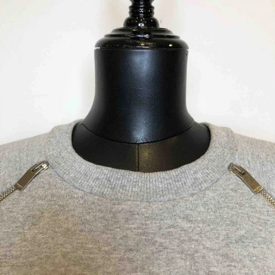 Pre-owned Saint Laurent Grey Cotton Top