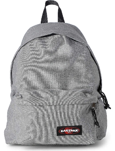 Shop Eastpak Padded Pak'r Glossy Backpack In Sunday Grey
