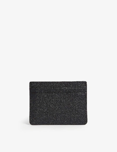 Shop Sandro Textured Leather Card Holder