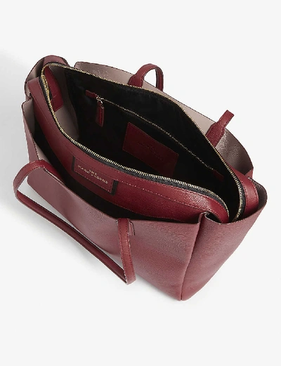 Shop Marc Jacobs The Protege Leather Tote In Cabernet