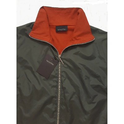 Pre-owned Valentino Jacket In Green