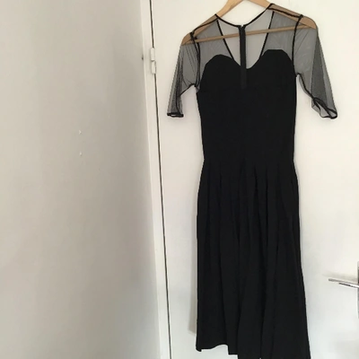 Pre-owned Repetto Mid-length Dress In Black